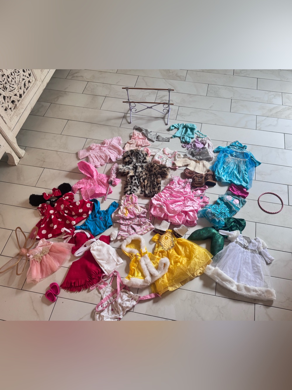 Lot of 18” Doll Dress-Up Costumes